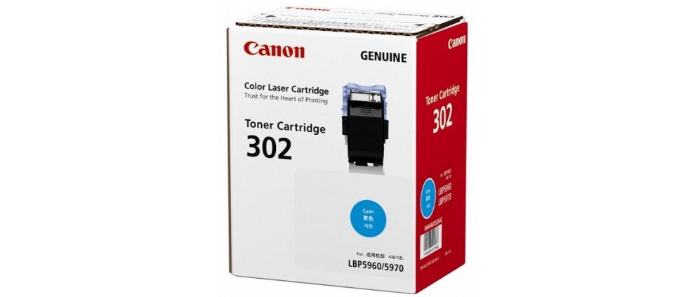 Canon Cartridge 302 Cyan Toner (6K)